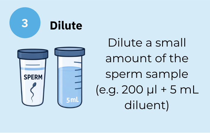 Step 3 Dilute